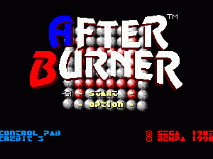 md游戏 冲破火网2(美欧)After Burner II (USA, Europe)