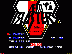 md游戏 疾风战机(日)Aero Blasters (Japan)