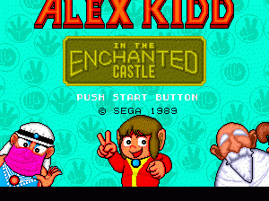 md游戏 天空的魔城(美)Alex Kidd in the Enchanted Castle (USA)