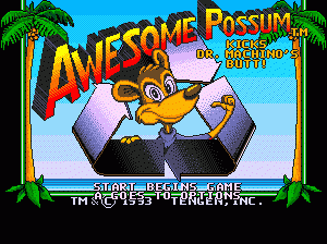 md游戏 胆小鼠/环保战士(美)Awesome Possum (USA)