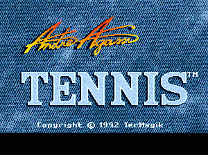 md游戏 阿加斯网球（美）Andre Agassi Tennis (USA)