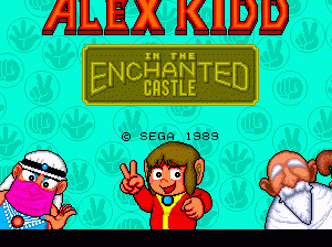 md游戏 天空的魔城(欧)Alex Kidd in the Enchanted Castle (Europe)
