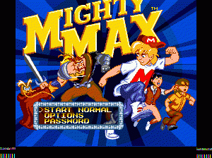 md游戏 万能麦斯（欧）Adventures of Mighty Max, The (Europe)