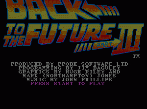 md游戏 回到未来3(美)Back to the Future Part III (USA)