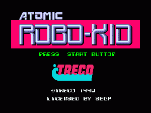md游戏 原子机械童(日)Atomic Robo-Kid (Japan)