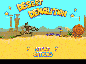 md游戏 BB鸟与大野狼（美）Desert Demolition Starring Road Runner and Wile E. Coyote (USA, Europe)