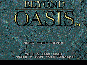 md游戏 雷神传说(美)Beyond Oasis (USA)