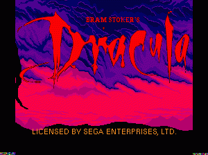 md游戏 吸血鬼德拉裘拉之谜(欧)Bram Stoker's Dracula (Europe)