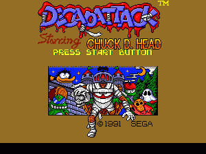 md游戏 僵尸大进击（美）DecapAttack (USA, Europe)