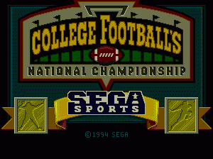 md游戏 大学美式足球冠军赛(美)College Football's National Championship (USA)