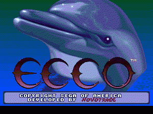 md游戏 海豚(日)Ecco the Dolphin (Japan)