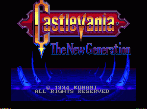 md游戏 恶魔城-新之时代(美)Castlevania - The New Generation (Europe)