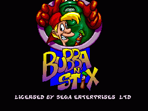 md游戏 布巴与史地克（测试版）(欧)Bubba'n'Stix (Europe) (Beta)