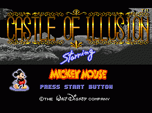 md游戏 幻影堡垒-不可思议的御城大冒险(美欧)Castle of Illusion Starring Mickey Mouse (USA, Europe)