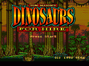md游戏 猛龙雇佣兵(美)Dinosaurs for Hire (USA)