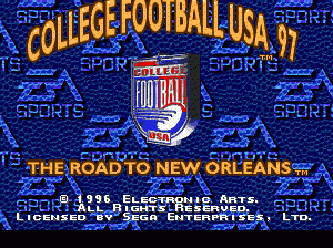 md游戏 美国大学足球97(美)College Football USA 97 (USA)