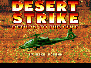 md游戏 沙漠攻击（欧美）Desert Strike (USA, Europe)