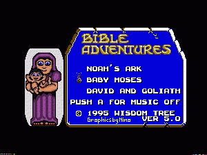 md游戏 圣经冒险(美)Bible Adventures (USA) (Unl)