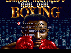 md游戏 真实拳击(世界)Evander Holyfield's 'Real Deal' Boxing (World)
