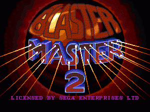md游戏 疾风战车2（测试版）(美)Blaster Master 2 (USA) (Beta)