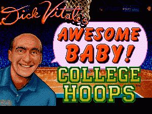md游戏 迪克之大学篮球(美)Dick Vitale's 'Awesome, Baby!' College Hoops (USA)