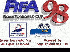 md游戏 FIFA足球98-通向世界杯之路(欧)FIFA 98 - Road to World Cup (Europe) (En,Fr,Es,It,Sv)