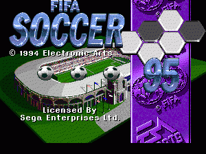 md游戏 FIFA足球96(美欧）FIFA Soccer 95 (USA, Europe) (En,Fr,De,Es)