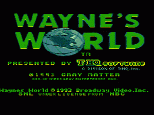 md游戏 韦恩的世界(美)Wayne's World (USA)