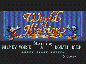 md游戏 唐老鸭和米老鼠（日）（测试版）World of Illusion - Fushigi na Magic Box (Japan) (Beta)
