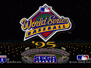 md游戏 世界系列棒球95(美)World Series Baseball '95 (USA)