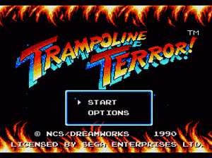md游戏 危险跳板(美)Trampoline Terror! (USA)