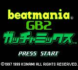 gbc游戏 Beatmania GB - Gotcha Mix 2