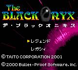 gbc游戏  Black Onyx, The