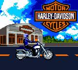 gbc游戏 Harley-Davidson Motor Cycles - Race Across America (USA)