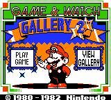 gbc游戏 Game & Watch Gallery 2