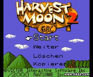 gbc游戏 牧场物语2 (Harvest Moon 2 GBC) 德版