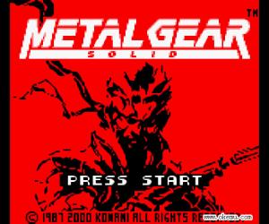 gbc游戏 0494 - 合金装备 (Metal Gear Solid) 欧版