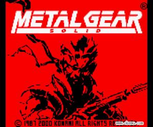 gbc游戏 0496 - 合金装备 (Metal Gear Solid) 美版