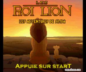 gbc游戏 0951 - 狮子王 (Les Roi Lion - Les Adventures de Simba) 法版