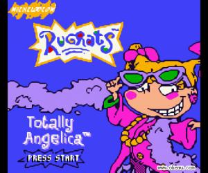 gbc游戏 0499 - 顽皮少女 (Rugrats - Totally Angelica) 美版