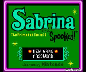 gbc游戏 1098 - 塞布丽娜 (Sabrina - The Animated Series - Spooked!)