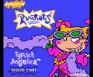 gbc游戏 0692 - 顽皮小女孩 (Rugrats - Typisch Angelica) 德版