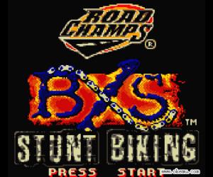 gbc游戏 0773 - 狂飙脚踏车 (Road Champs - BXS Stunt Biking)