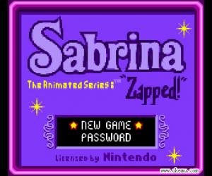 gbc游戏 0719 - 塞布丽娜 (Sabrina - The Animated Series - Zapped!) 美版