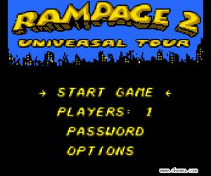 gbc游戏 0279 - 怪兽折楼2 (Rampage 2 - Universal Tour) 美版