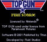 gbc游戏 Top Gun - Fire Storm
