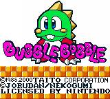 gbc游戏 Taito Memorial - Bubble Bobble