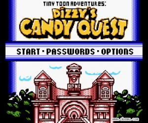 gbc游戏 1094 - 古惑狼-疯狂城堡 (Tiny Toon Adventures - Dizzy's Candy Quest) 欧版