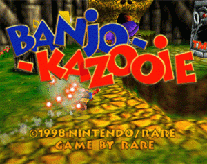 n64游戏 小熊班卓与卡苏伊[美]Banjo-Kazooie (USA)