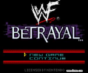 gbc游戏 1052 - 大摔跤 (WWF Betrayal) 美版